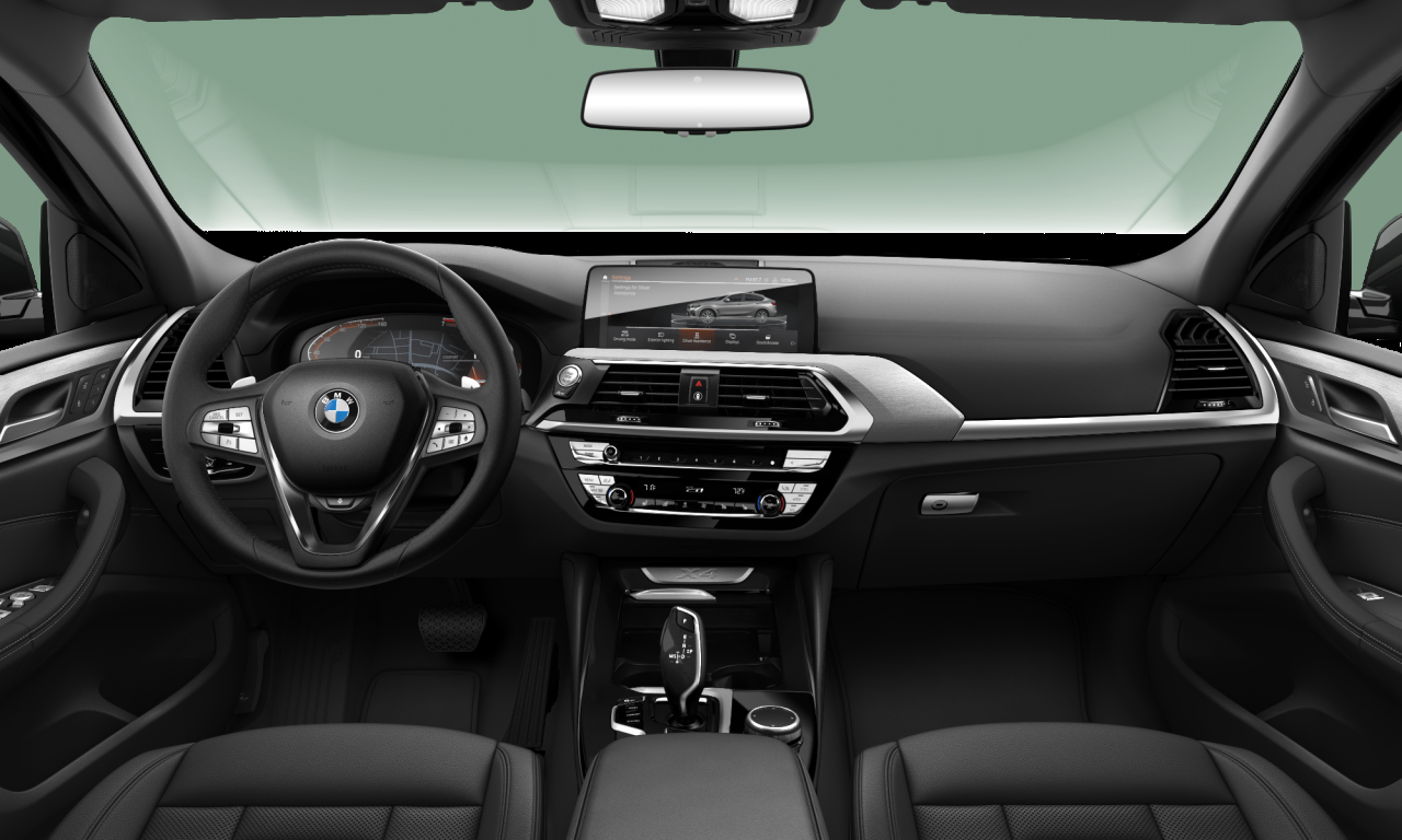 Interior of BMW X4 xDrive30i (G02), VIN 5UX2V1C05M9D79253