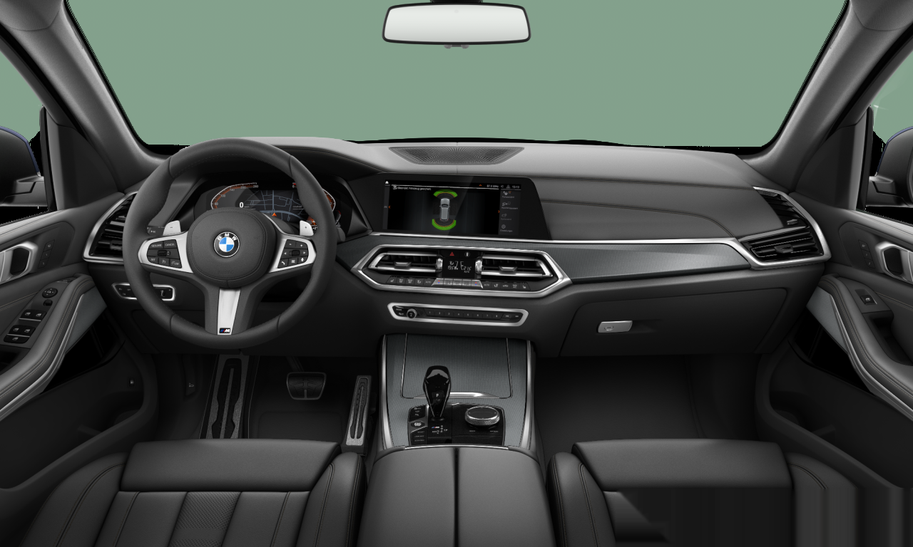 Interior of 2022 BMW X5 xDrive30d (G05), VIN WBAJU810709M04136