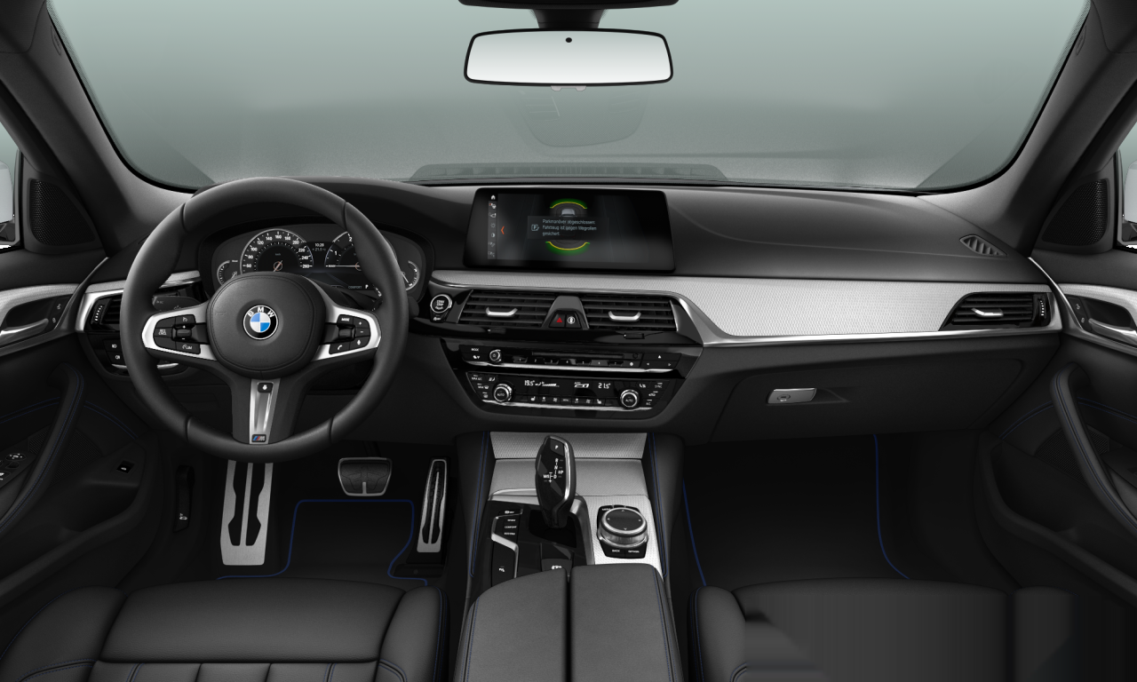 Interior of BMW 520d xDrive (G31), VIN WBAJM9101JBH37077