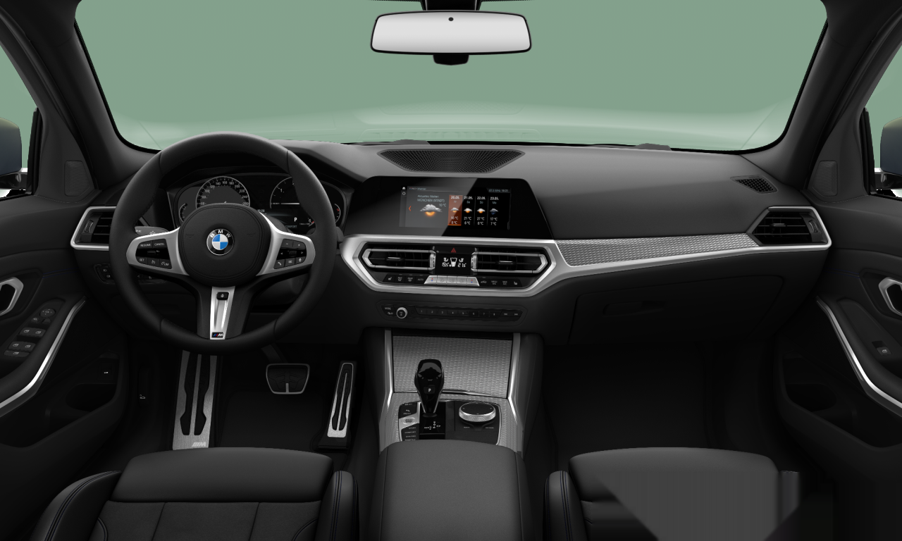 Interior of BMW 320i xDrive (G20), VIN WBA5P31090FH63147