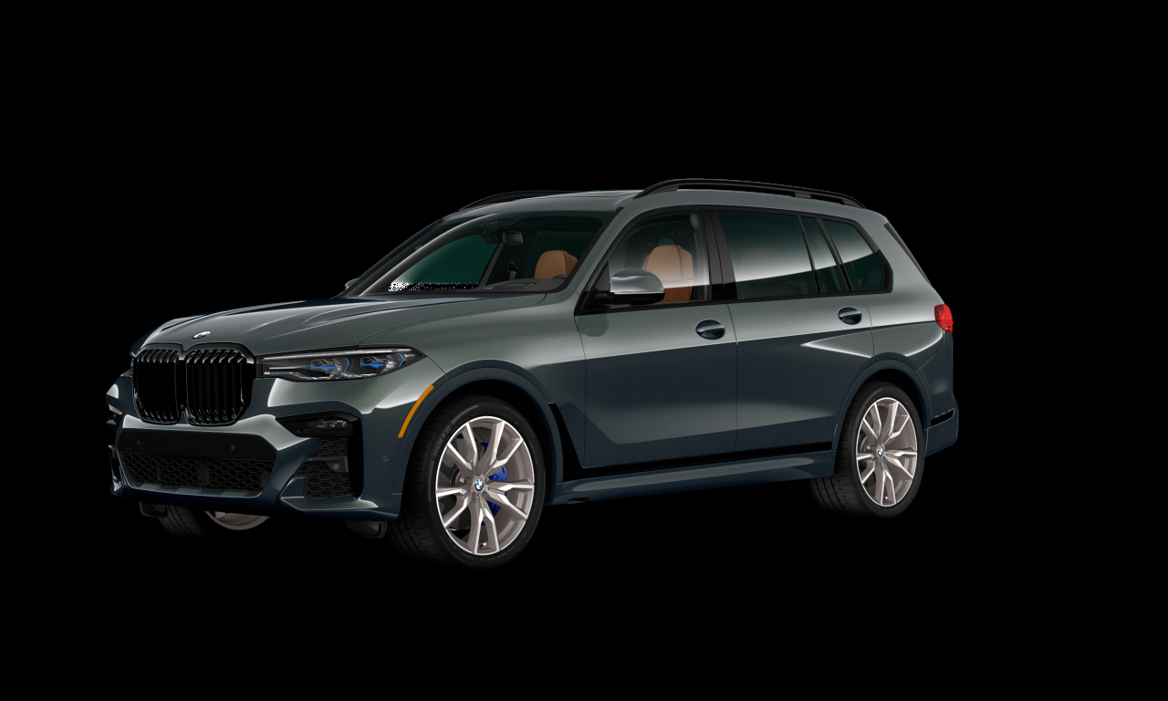 Exterior of BMW X7 M50i (G07), VIN 5UXCX6C02N9J97469