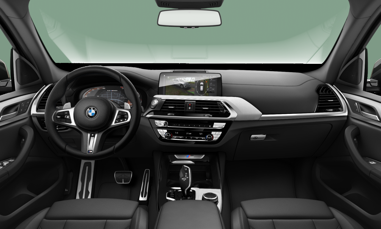 Interior of BMW X3 M40i (G01), VIN 5UXTY9C03L9B18518