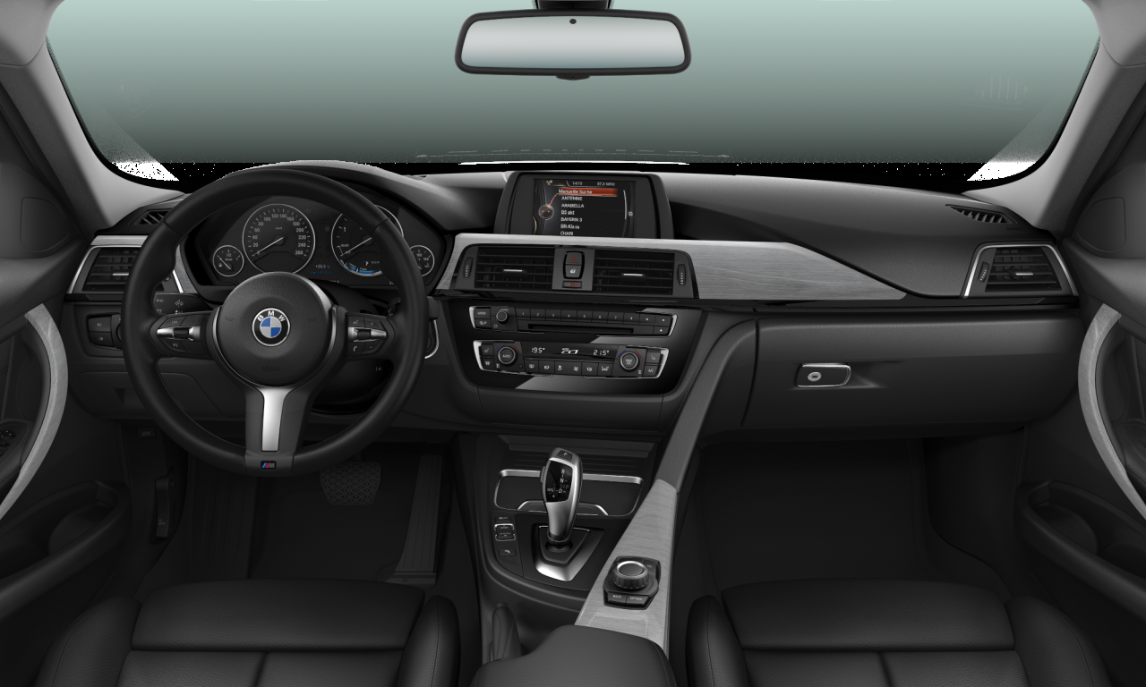 Interior of BMW 320d xDrive (F31 (MUE)), VIN WBA8J110XHA198559