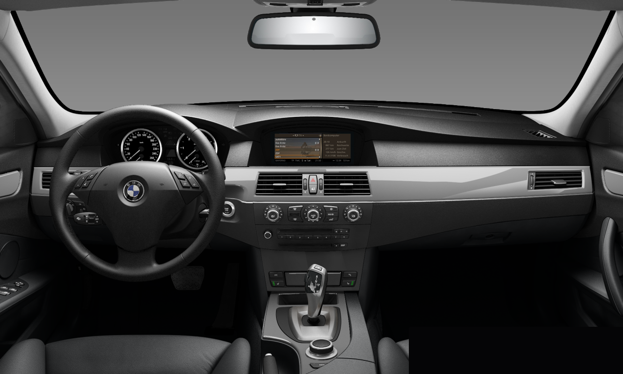 Interior of 2008 BMW 530d (E61 (MUE)), VIN WBAPX710X0B989637