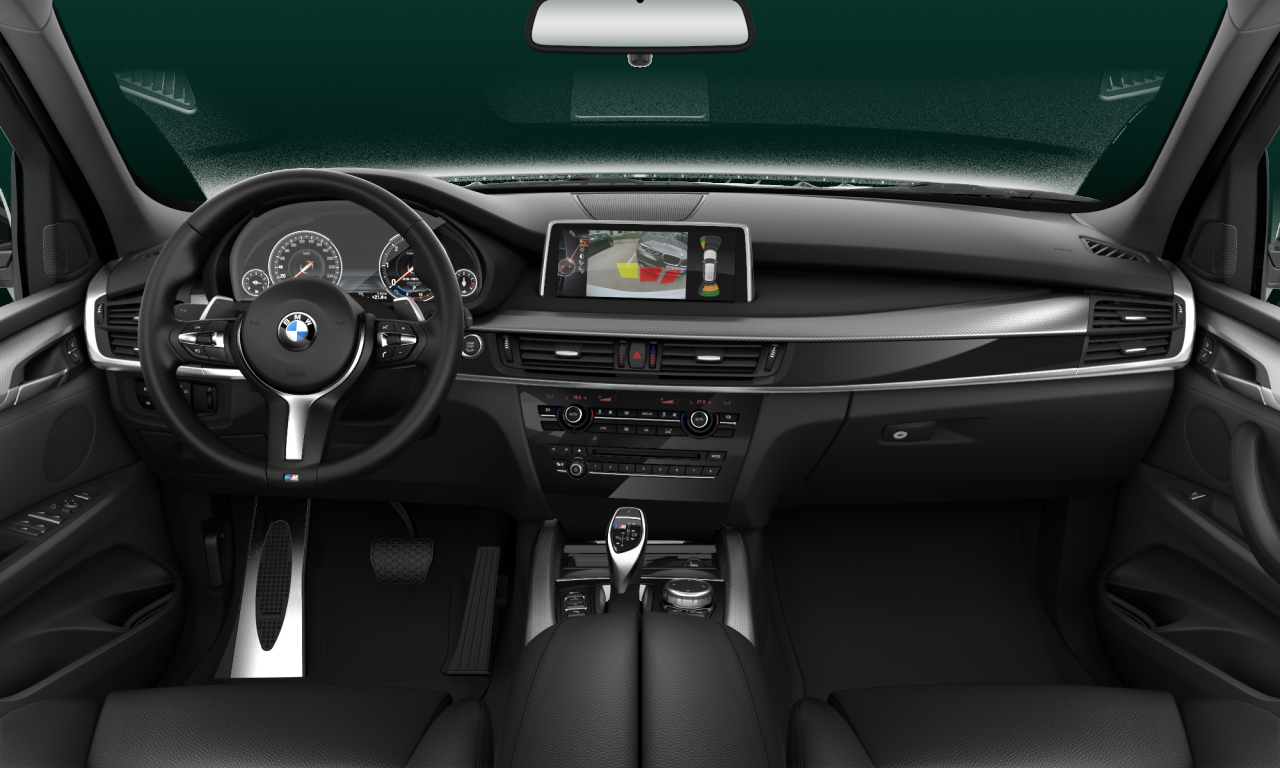 Interior of BMW X5 M50d (F15), VIN WBAKS820000S43870