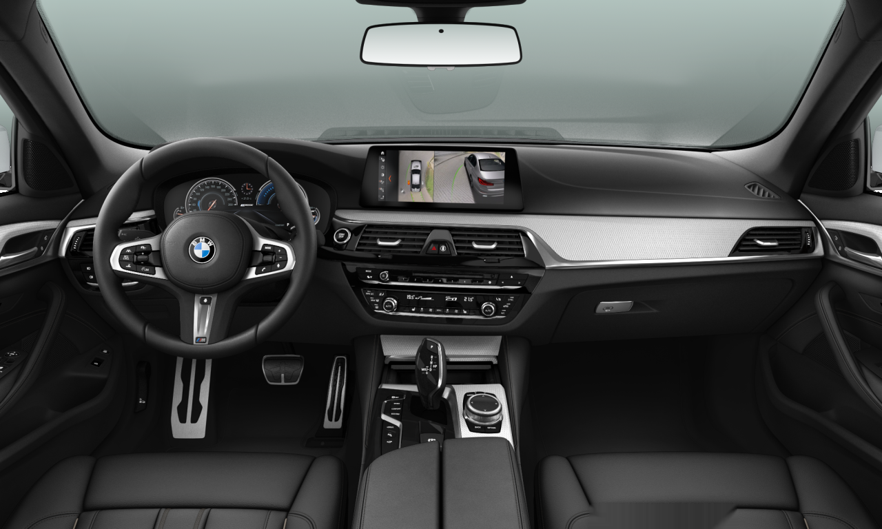Interior of BMW 530e iPerformance (G30), VIN WBAJA9106JB032569