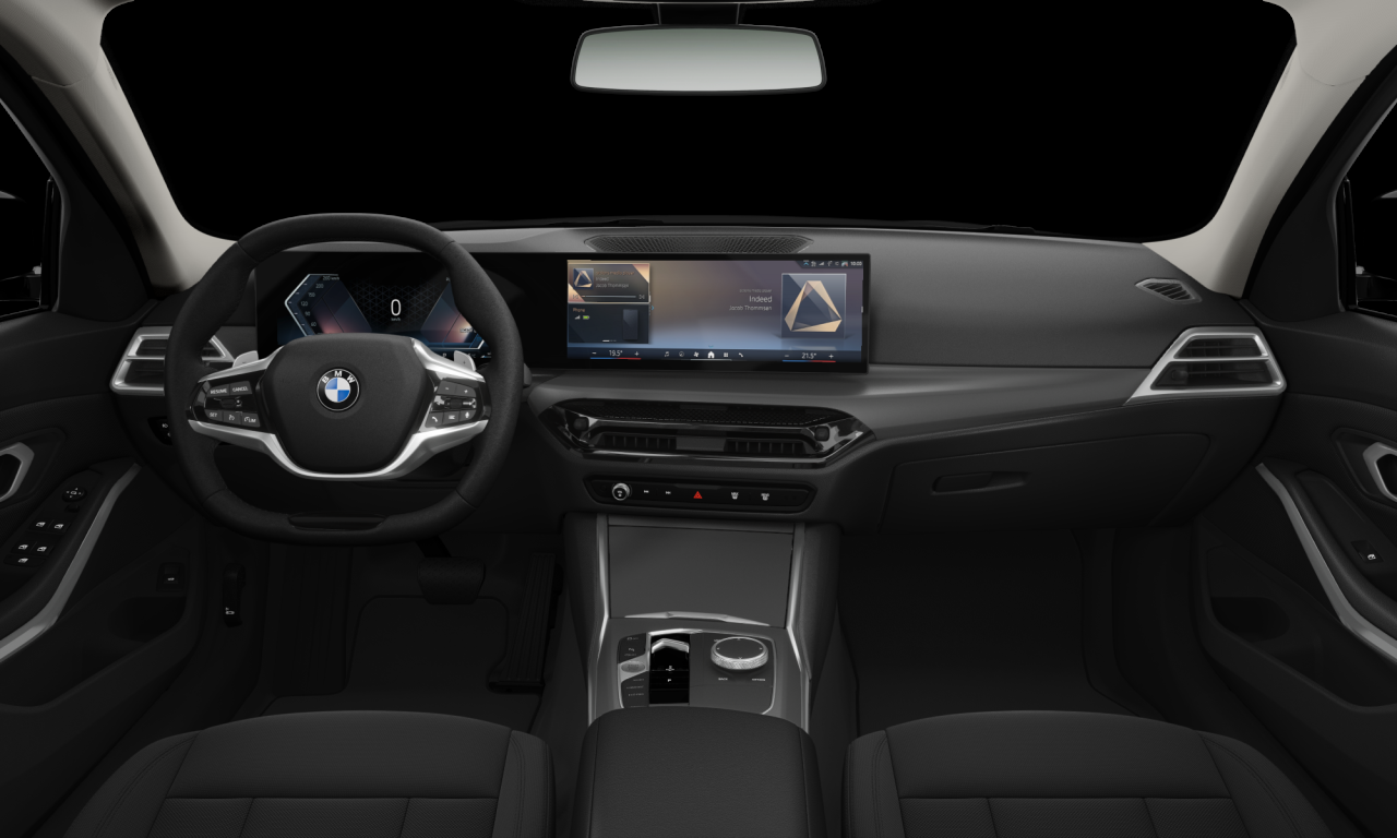 Interior of 2025 BMW 320i (G20 (MUE)), VIN WBA51FF060FU78317