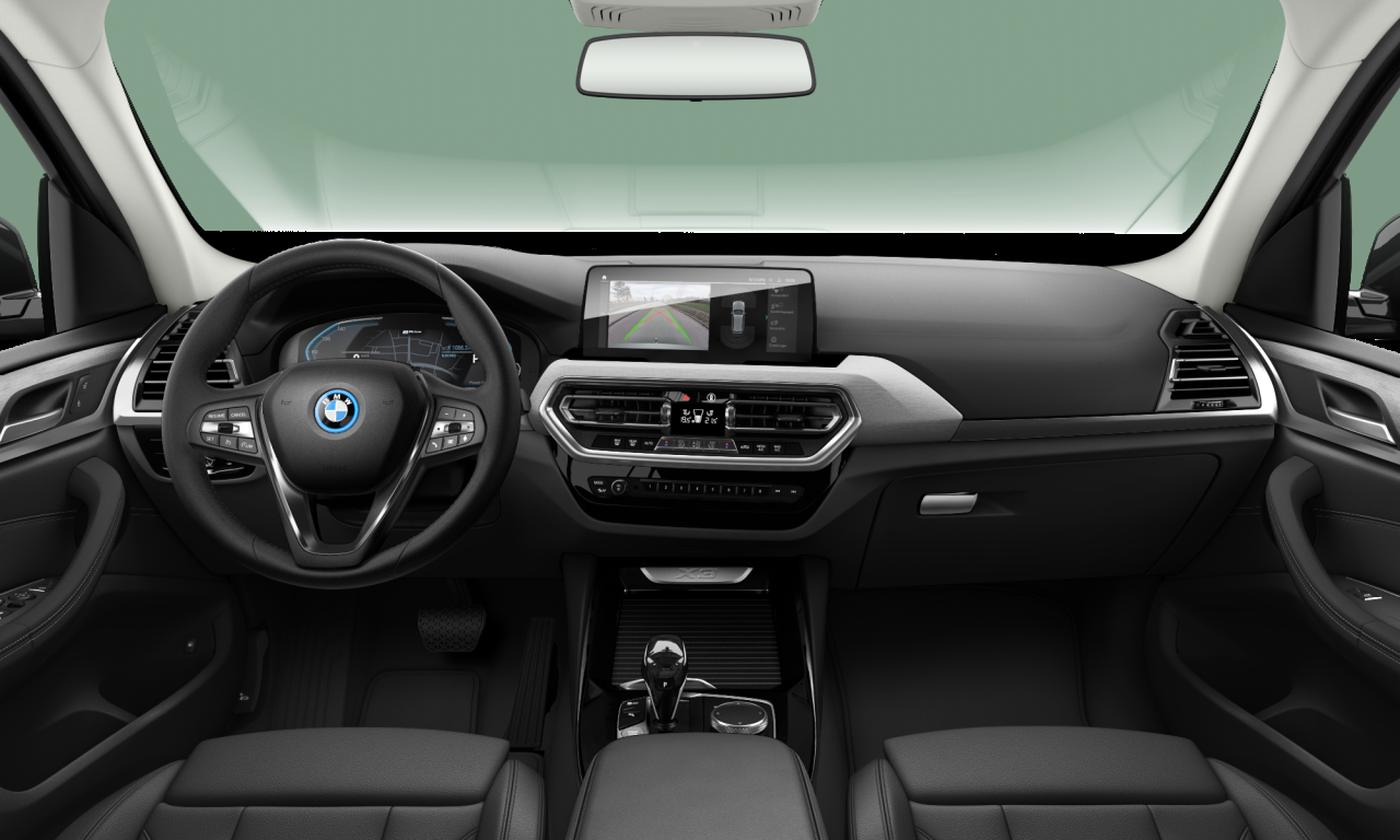 Interior of 2022 BMW X3 xDrive30e (G01 (MUE)), VIN WBA61DP0309P87510