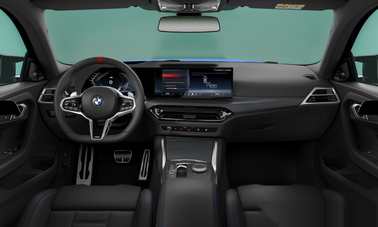 Interior of BMW M240i xDrive (G42), VIN WBA51CM0XT8G26255