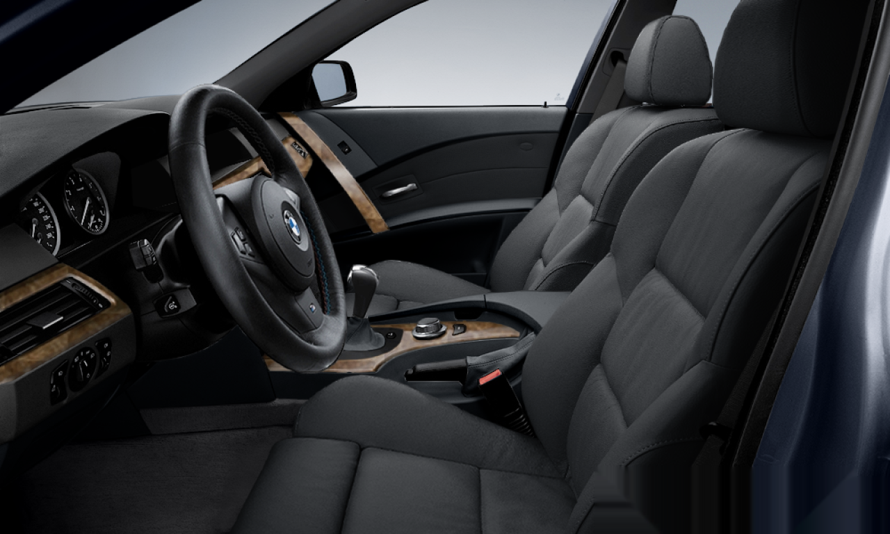 Interior of 2006 BMW 530d (E60), VIN WBANR71030CR08053