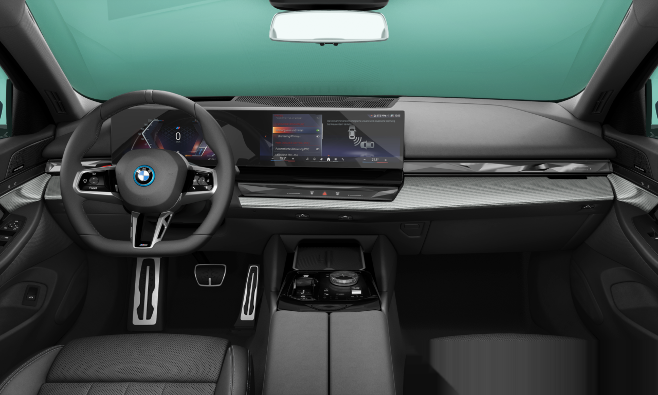 Interior of BMW i5 eDrive40 (G60), VIN WBY31FK050CP33393