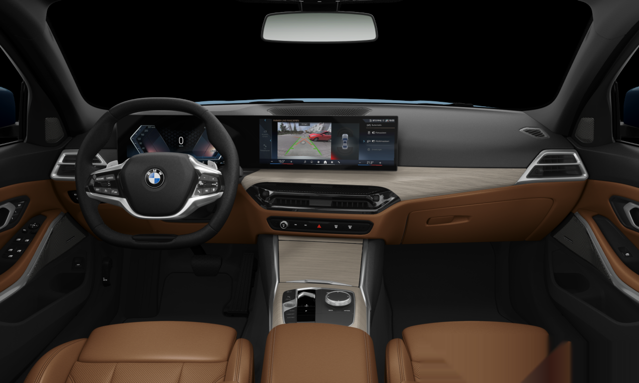 Interior of BMW 320i (G20 (MUE)), VIN WBA51FS07TFW87558