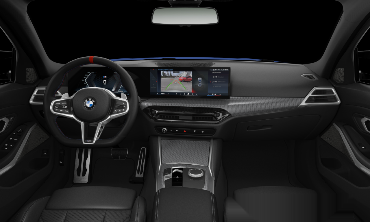 Interior of 2025 BMW M340i xDrive (G20 (MUE)), VIN WBA48FF0508F59971