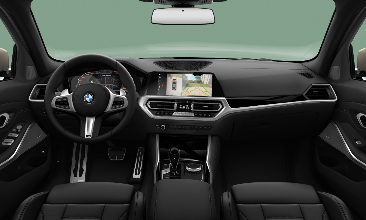 Interior of 2020 BMW M340i xDrive (G20), VIN WBA5U92020FJ94777