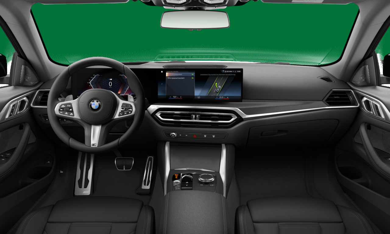 Interior of BMW M440i (G22), VIN WBA81AP010CN63825