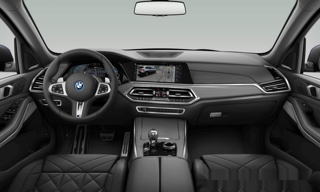 Interior of BMW X5 xDrive45e (Sports Activity Vehicle (5 Doors)), VIN 5UXTA6C05P9R86641