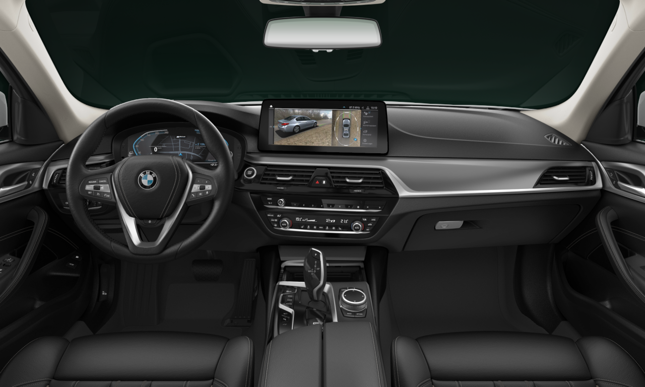 Interior of BMW 530e (G30 (MUE)), VIN WBA11AG09MCF31232