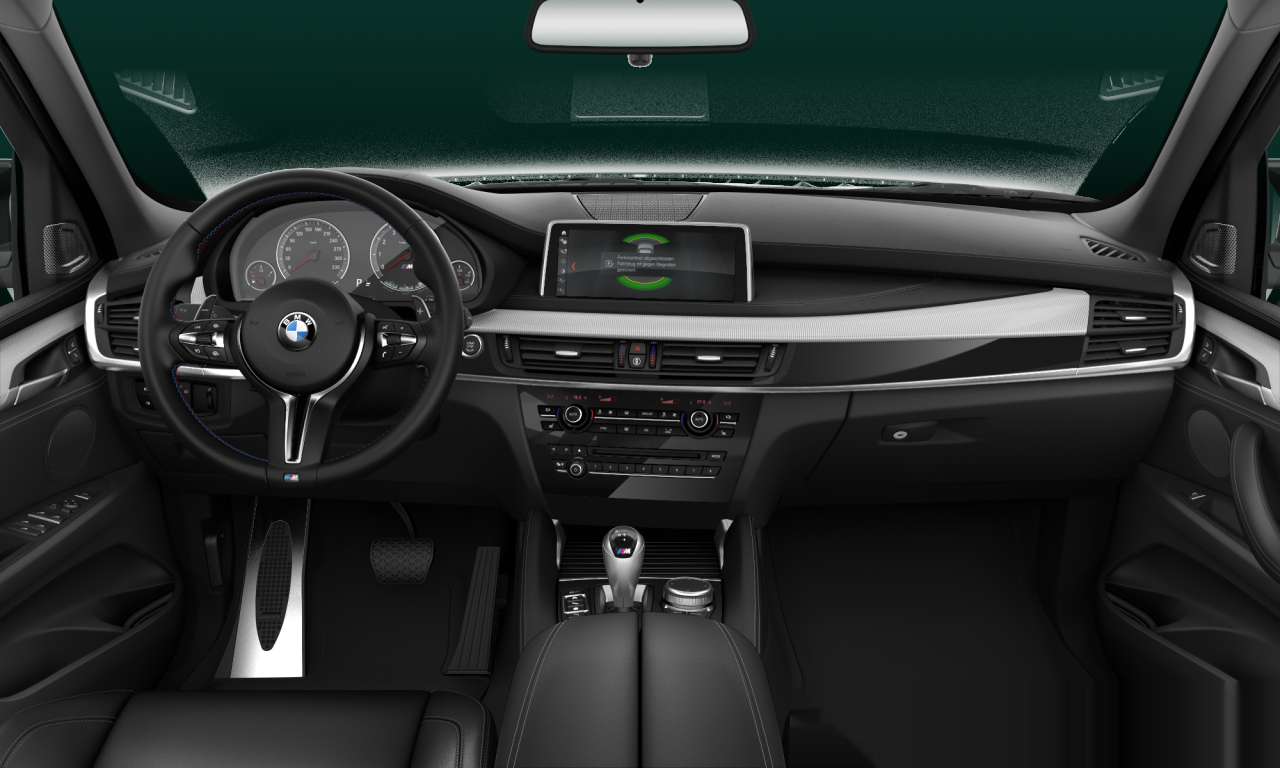 Interior of BMW X5 M (F85), VIN WBSKT620800E73639