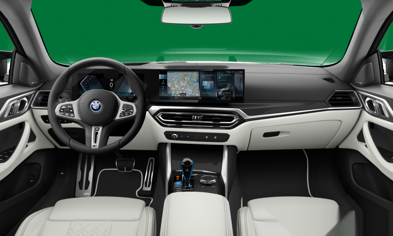 Interior of BMW i4 M50 (G26), VIN WBY31AW050FP33227