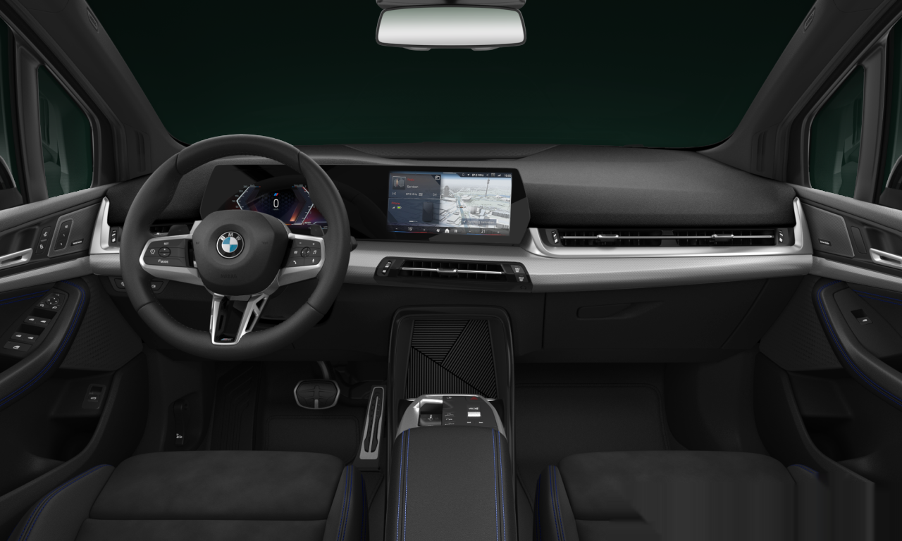 Interior of BMW 220i (U06), VIN WBA71BX0907U23189