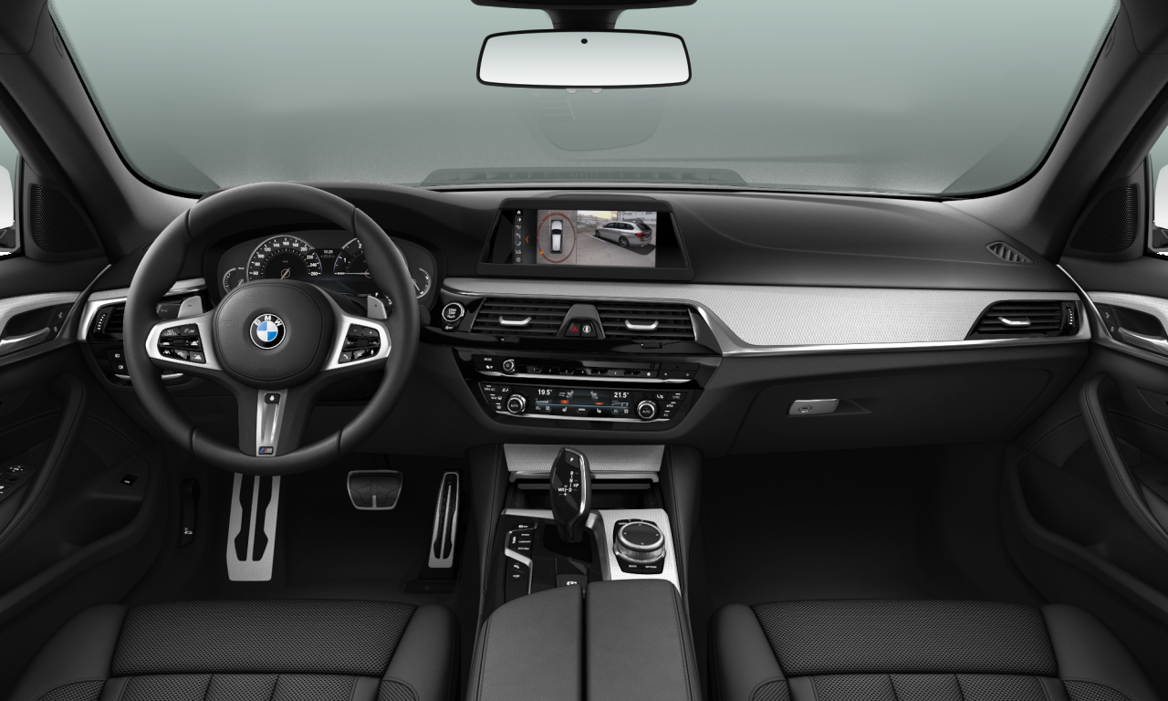 Interior of 2020 BMW 520d (G31), VIN WBA11DX010CE38734