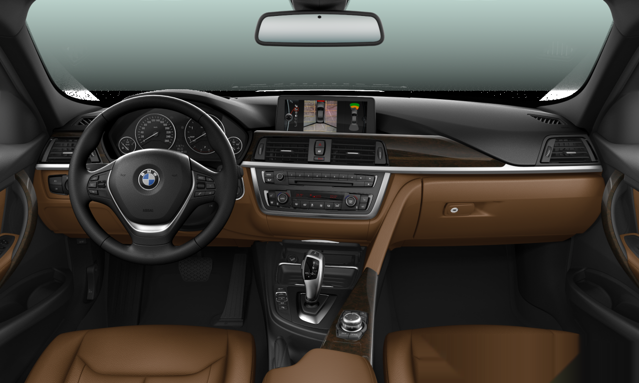 Interior of 2012 BMW 320d (F30), VIN WBA3D31060F238429