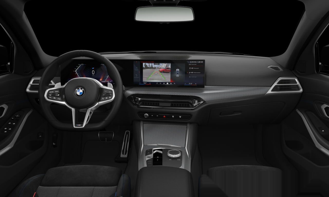 Interior of 2025 BMW 330i xDrive (G21 (MUE)), VIN WBA71FY070FV08155