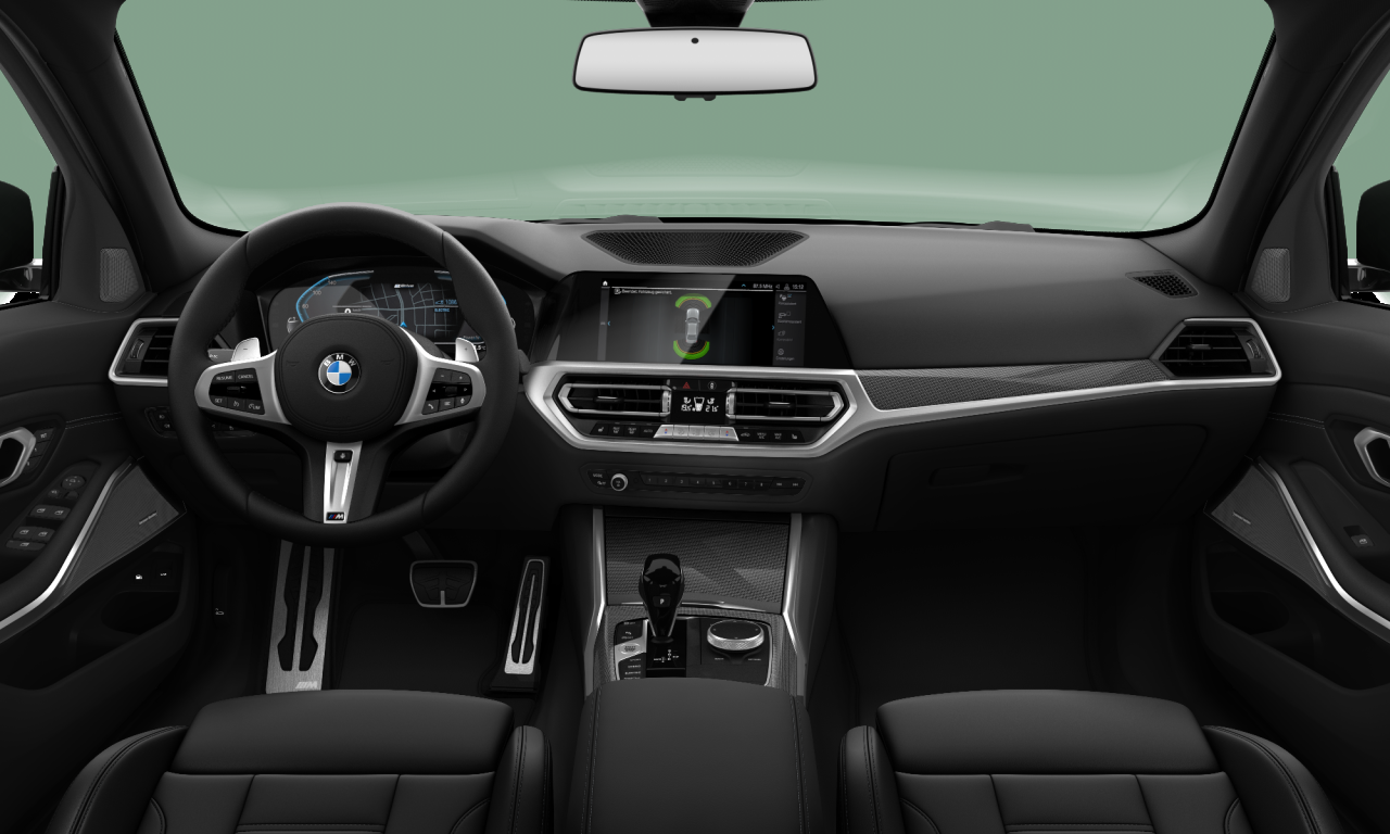 Interior of BMW 330e (G20), VIN WBA5P52020FL01102