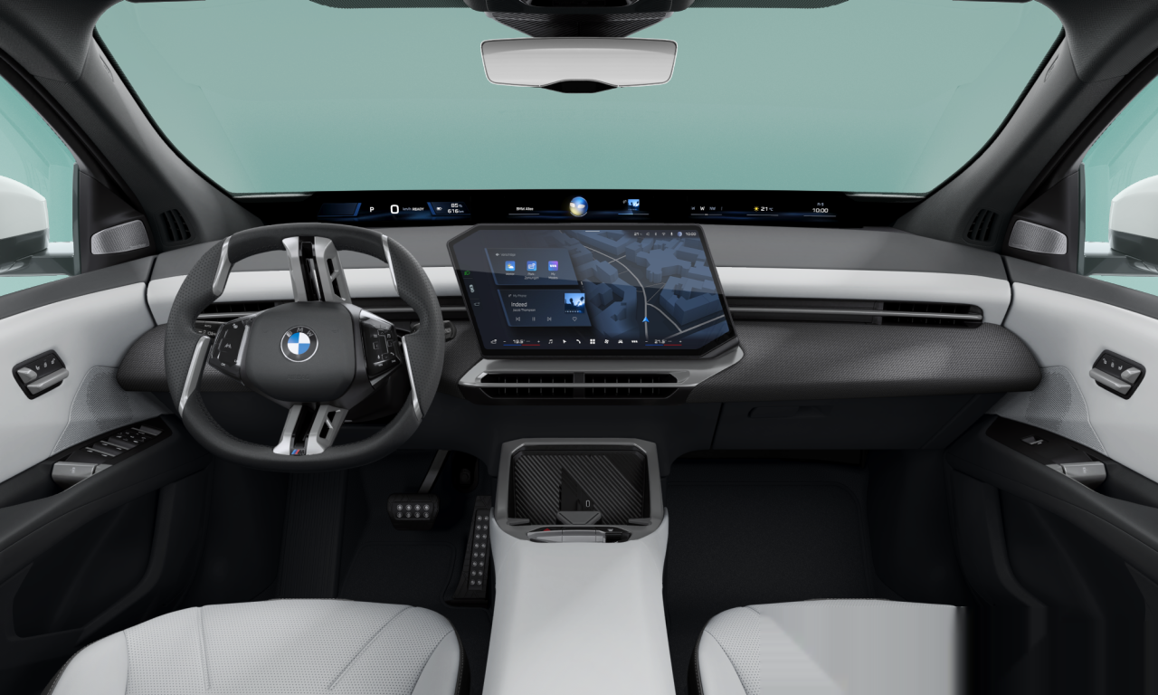Interior of 2026 BMW iX3 50 xDrive (NA5), VIN WBA31HR040DA45818