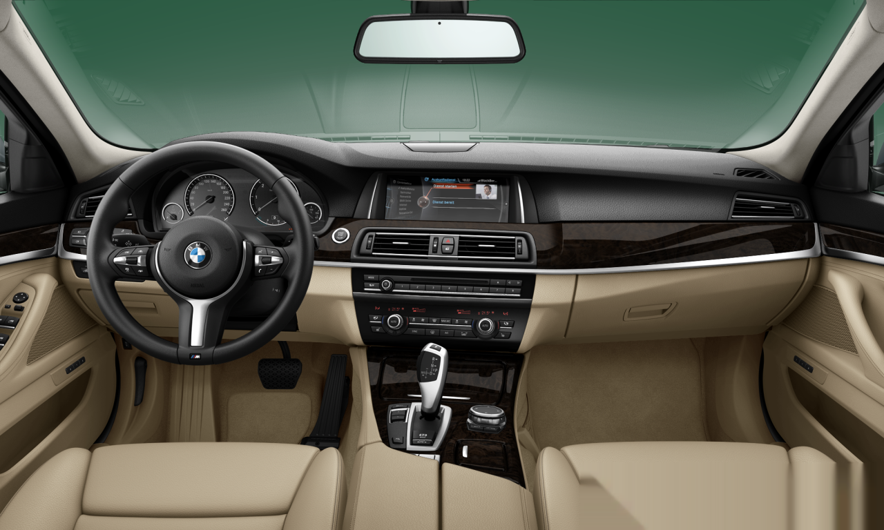 Interior of BMW 530d (F11 (MUE)), VIN WBA5K11080D943585