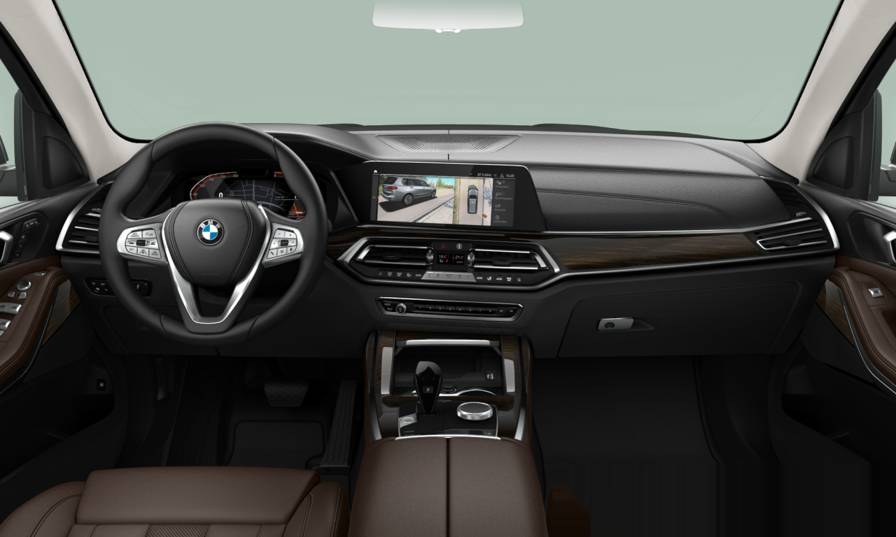 Interior of BMW X7 xDrive40d (G07), VIN WBATB410009H71311