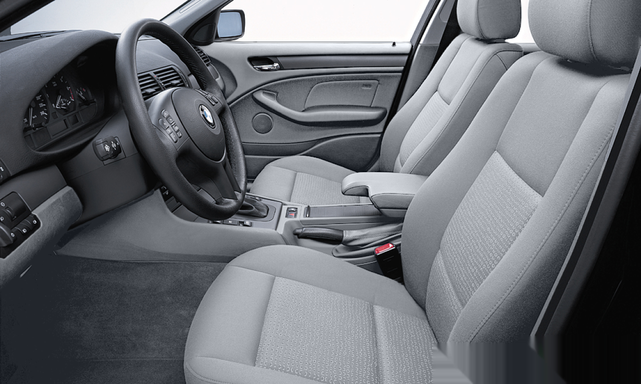 Interior of BMW 320d (E46 (4FL)), VIN WBAAS71060FX69103