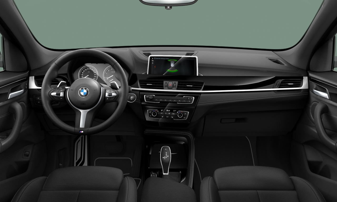 Interior of 2019 BMW X1 sDrive20i (F48 (MUE)), VIN WBA72AA0005N97132