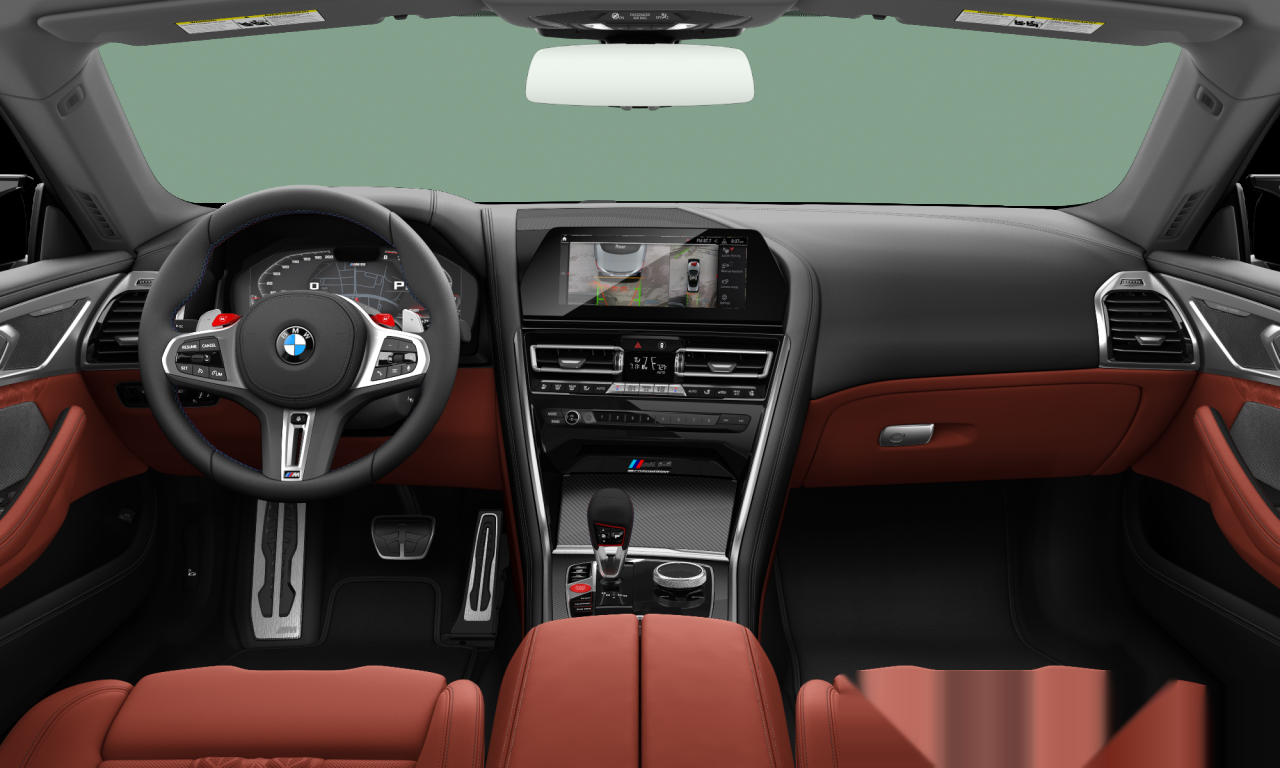 Interior of BMW M8 (F91), VIN WBSDZ0C0XLCD68297