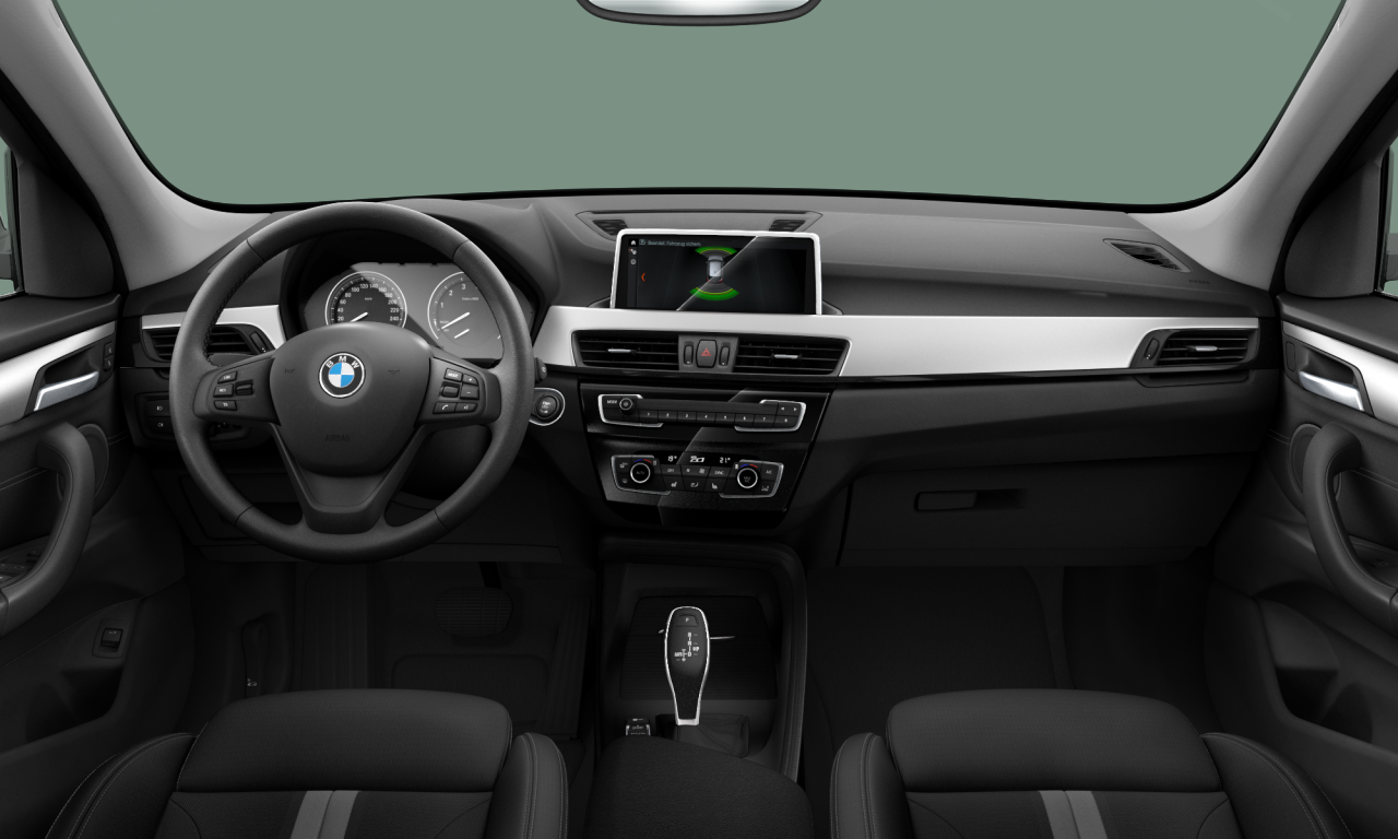Interior of BMW X1 sDrive18i (F48 (MUE)), VIN WBA31AA0303M87415