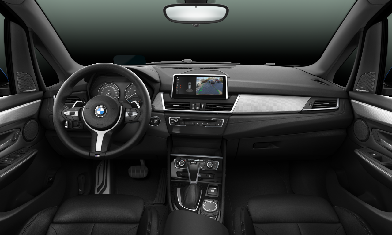 Interior of BMW 220i (F46), VIN WBA2D510005K80334