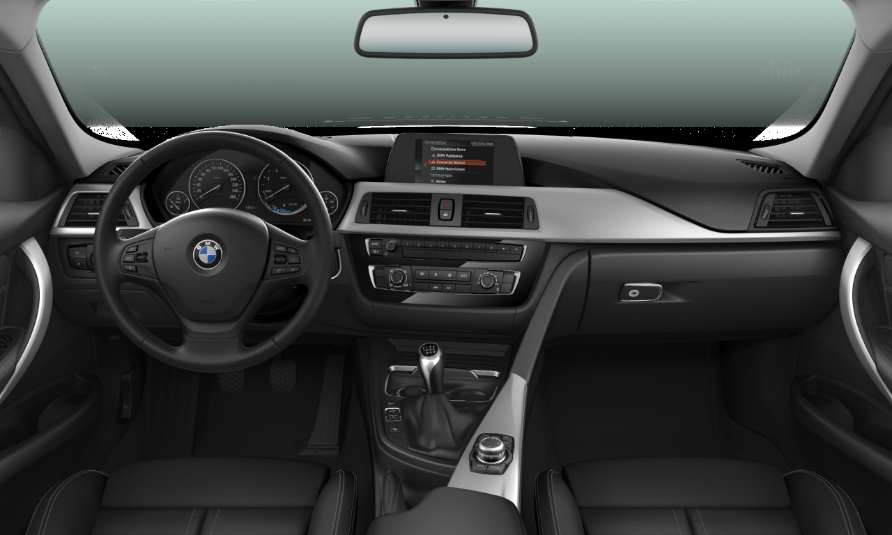 Interior of 2018 BMW 318d (F31 (MUE)), VIN WBA8H71030A727935