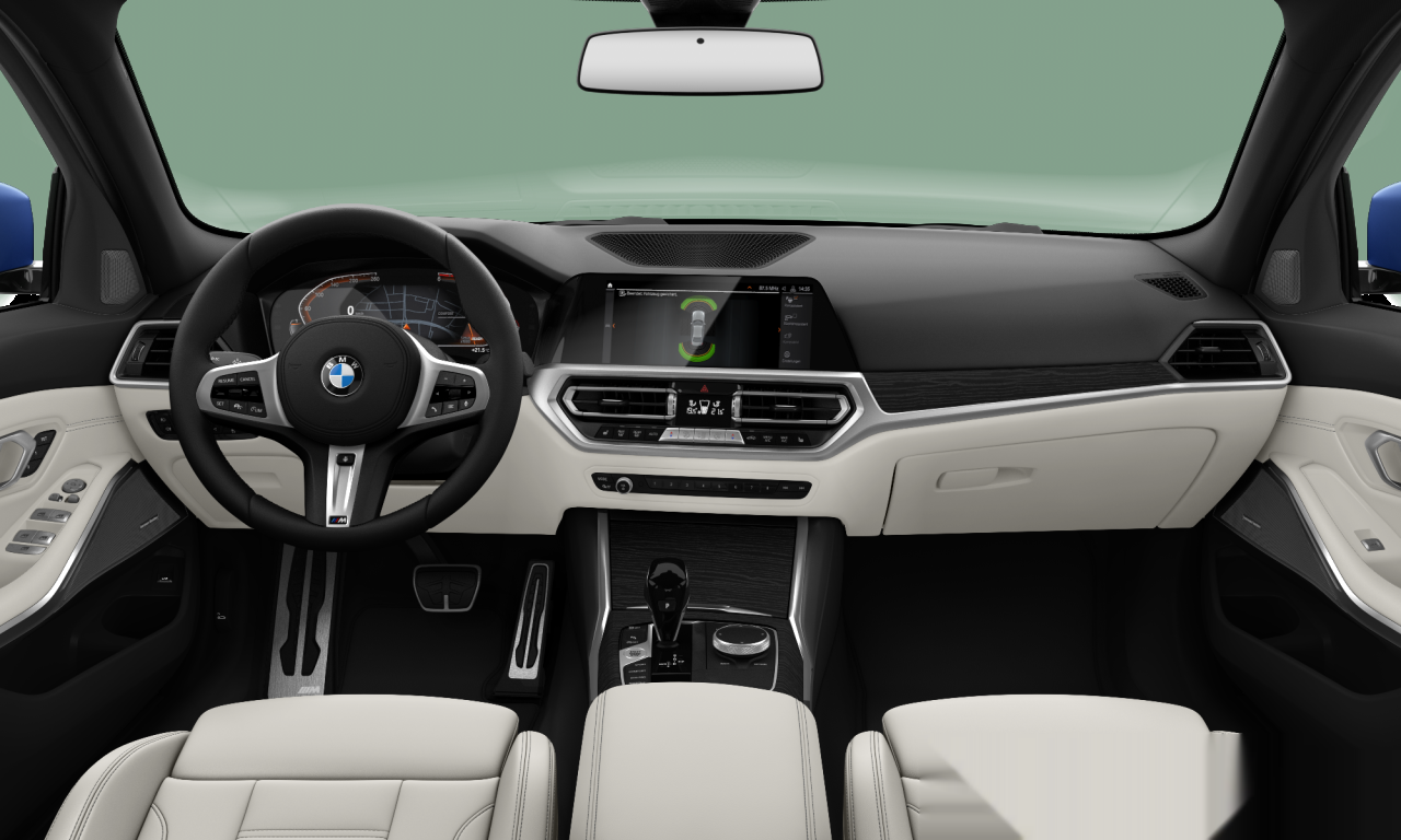 Interior of 2020 BMW 320d xDrive (G20), VIN WBA5V71040FJ89325