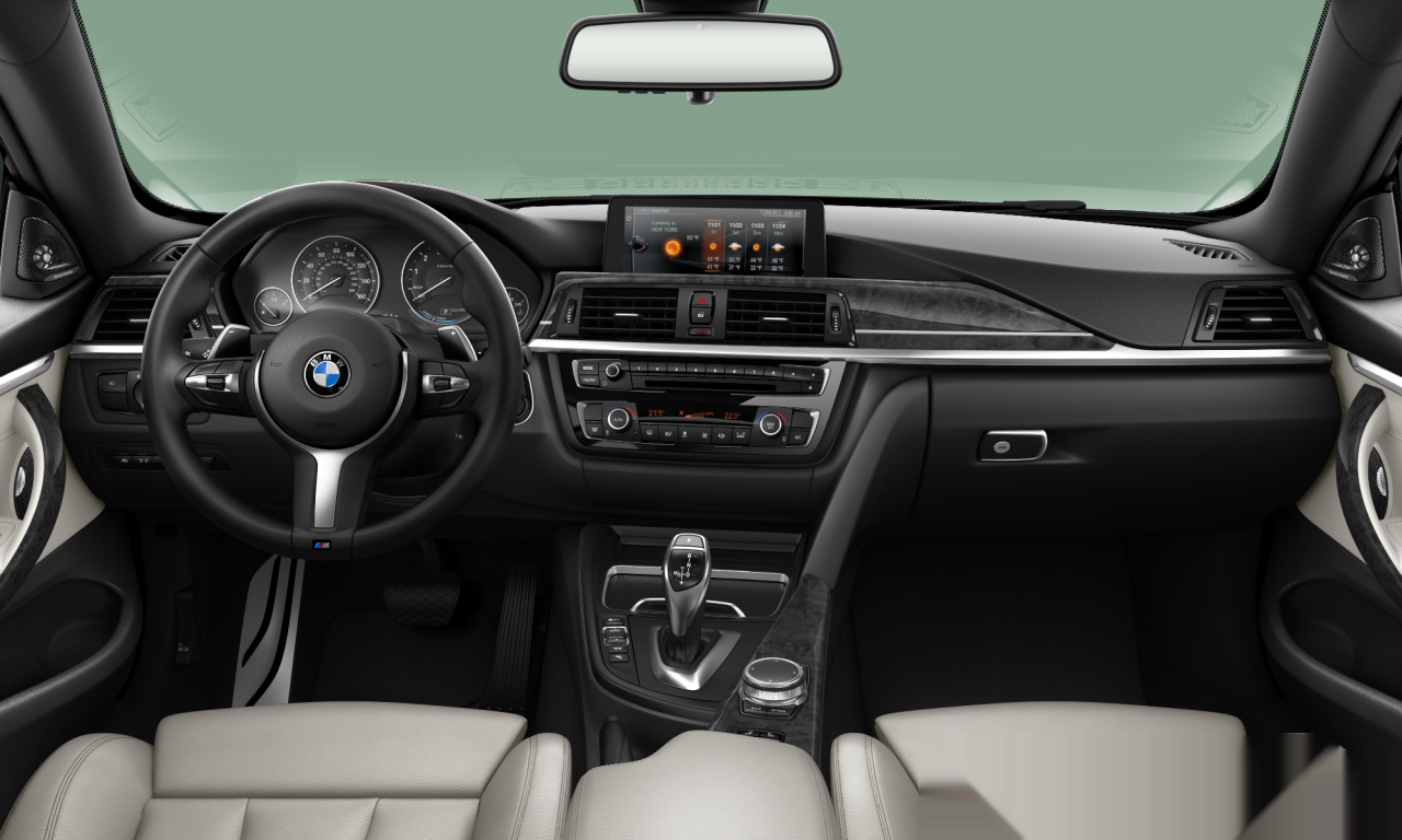 Interior of BMW 440i xDrive (F33), VIN WBA4U1C54H5A15618