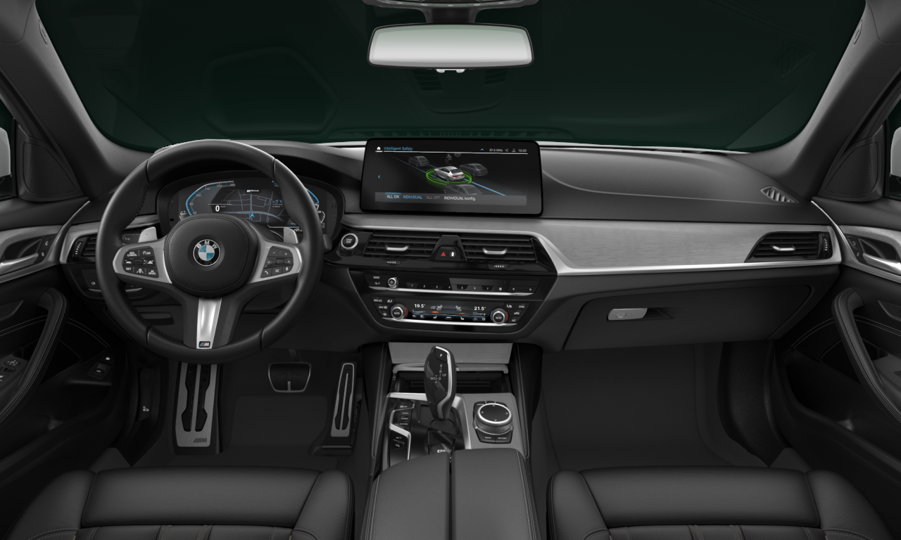 Interior of BMW 530e xDrive (G30 (MUE)), VIN WBA11CH010CG25755