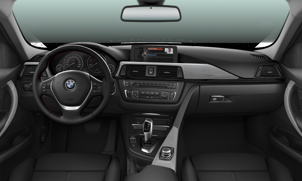 Interior of 2013 BMW 320d EfficientDynamics Edition (F31), VIN WBA3L11090F282321