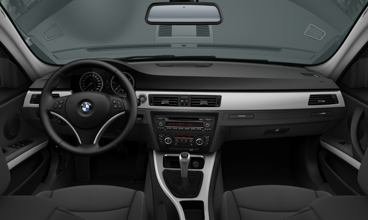 Interior of 2009 BMW 316d (E90 (MUE)), VIN WBAPR31070A731617