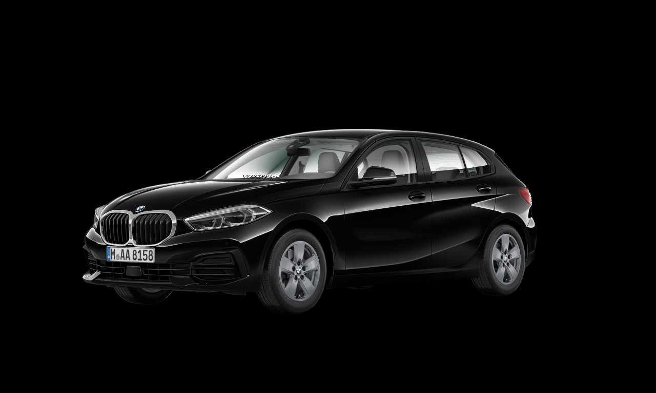 Exterior of 2021 BMW 118d (F40), VIN WBA7M910507K50909
