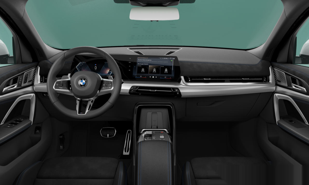 Interior of BMW X2 xDrive20d (U10), VIN WBA51GN0605023089