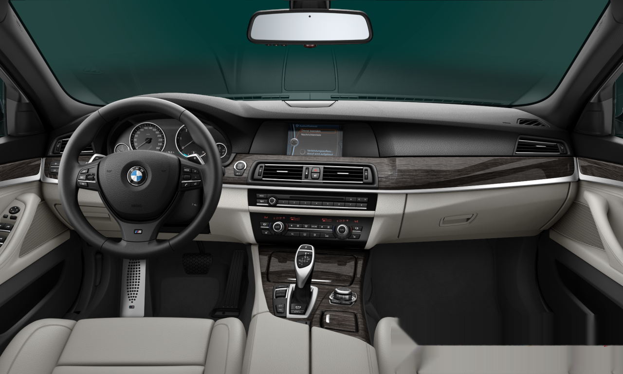Interior of 2011 BMW 530d xDrive (F10), VIN WBAFV31020DP47892