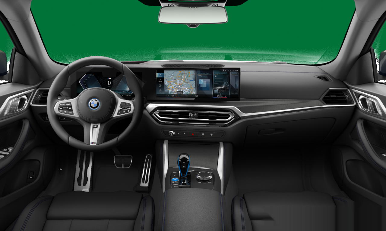 Interior of 2022 BMW i4 eDrive40 (G26), VIN WBY71AW040FN83144