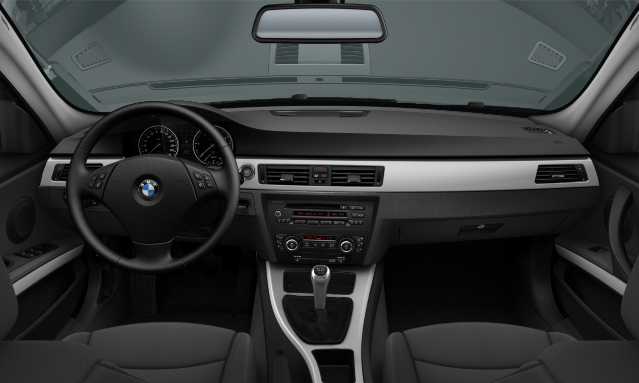 Interior of BMW 318i (E90 (MUE)), VIN WBAPF51050A427142