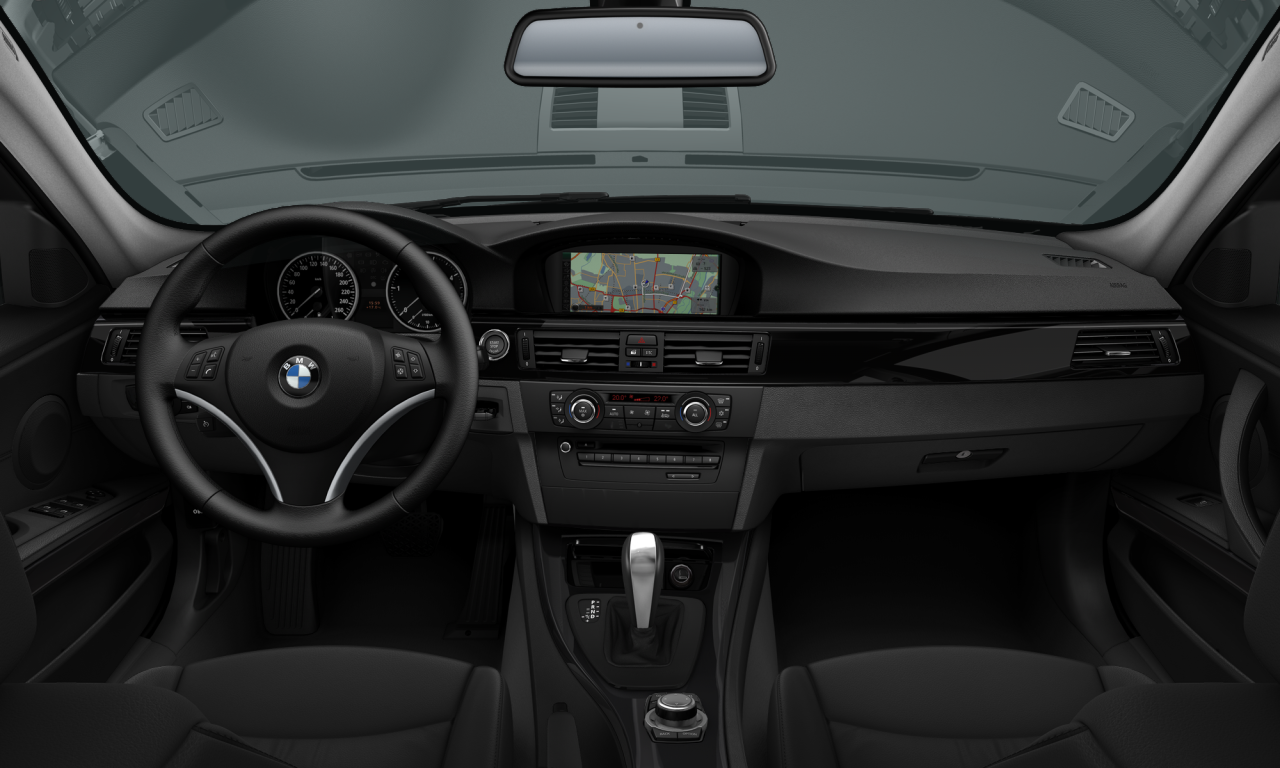 Interior of BMW 330d (E91 (MUE)), VIN WBAUY91090A679514