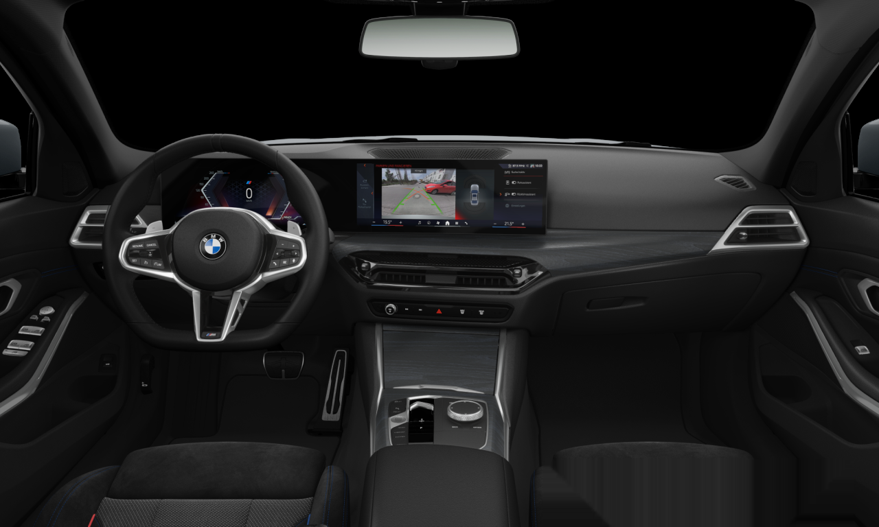 Interior of 2025 BMW 318i (G20 (MUE)), VIN WBA28FF0008F71713