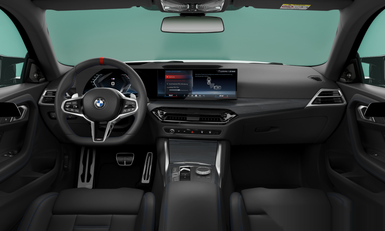 Interior of BMW M240i xDrive (G42), VIN WBA51CM0XR8D85354